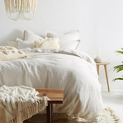 Relaxed Cotton Linen Boho Bedding