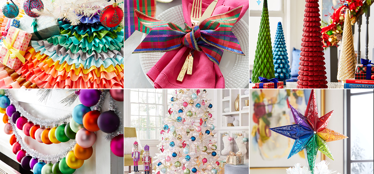 colorful christmas ideas