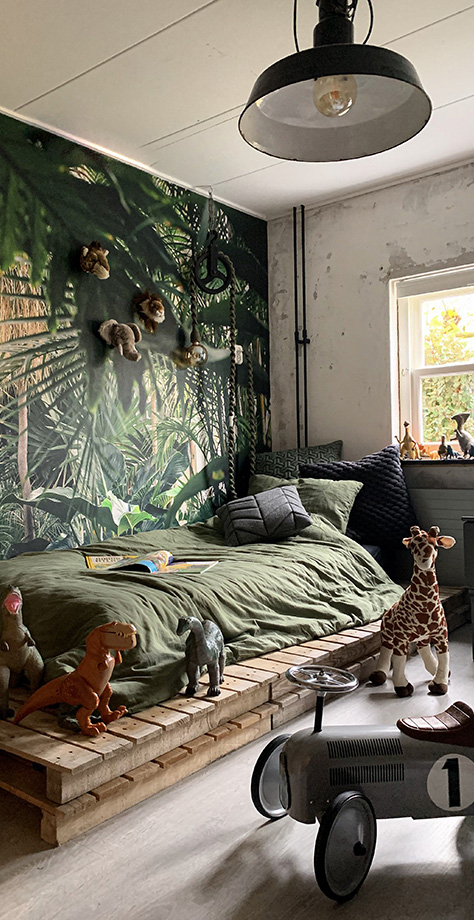 Kids Safari Jungle Bedroom